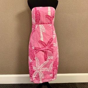 Lilly Pulitzer strapless Dress